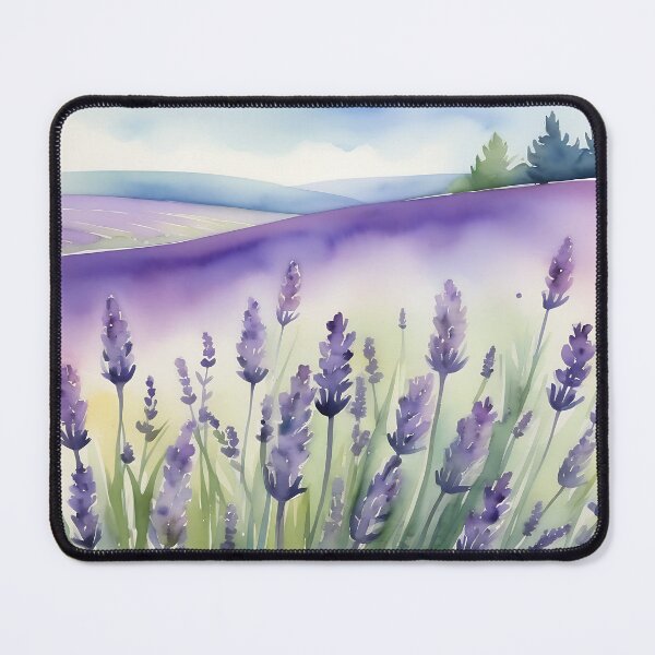 Item preview, Lavender watercolor designed and sold by IAmagineFR.