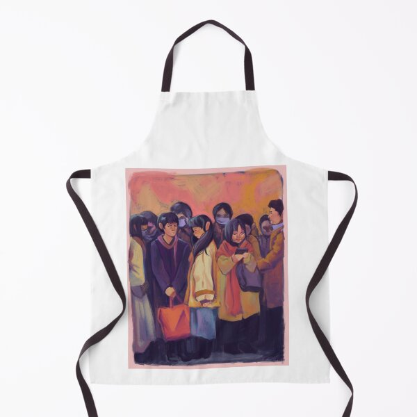 Item preview, Illustration of rush hour in transportation. designed and sold by Chamomii1.