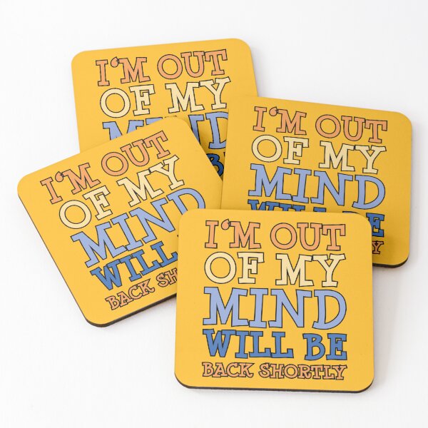 Item preview, Out Of Mind - Funny Colorful Silly Crazy Humor designed and sold by WIZECROW.