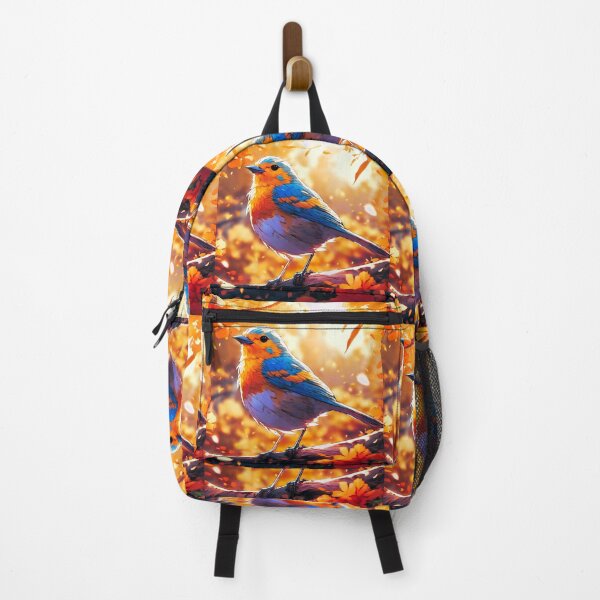 Item preview, BD series, golden orange and blue oriol designed and sold by janjacbu.