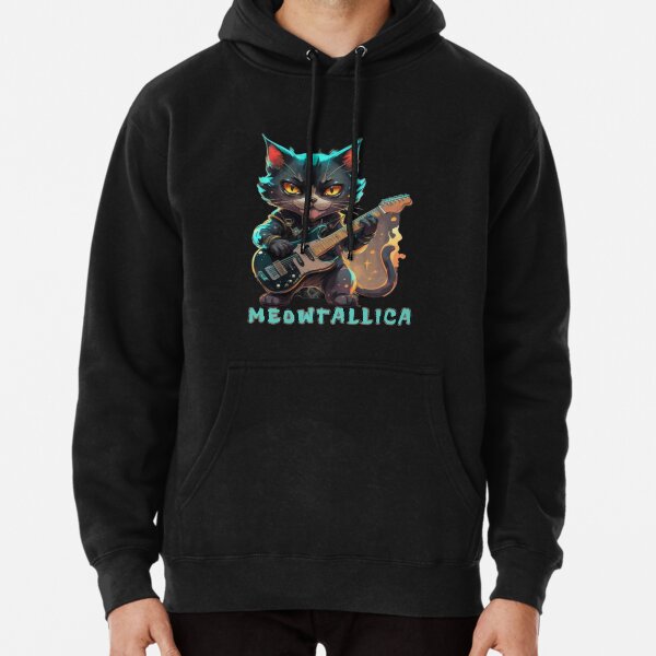 Meowtallica cat hoodie shop