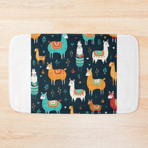 Item preview, Happy antidepression lama pattern designed and sold by SmileshareShop.