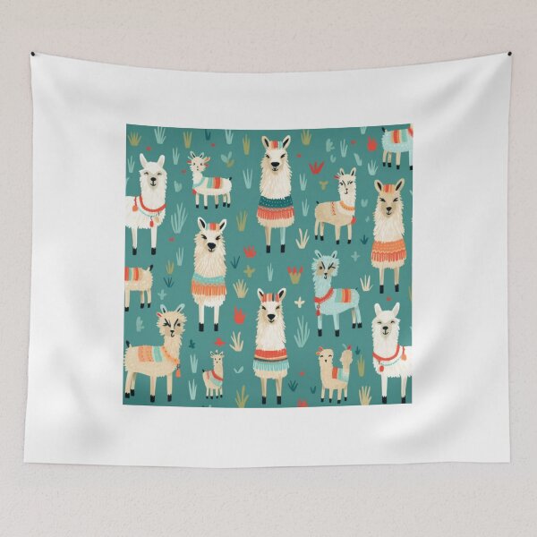 Item preview, Cute antidepression lama pattern designed and sold by SmileshareShop.