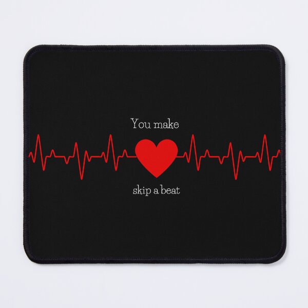 Item preview, You make my heart skip a beat, Valentine's day, Love Heart designed and sold by LekaDesignShop.