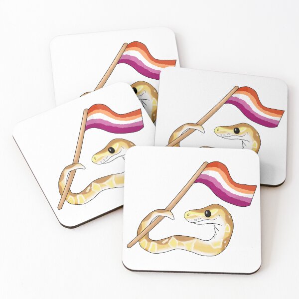 Item preview, Ball Python Pride! [Caramel Morph, Lesbian] designed and sold by Quirkball.