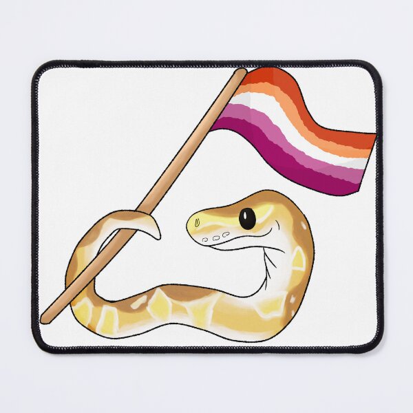 Item preview, Ball Python Pride! [Caramel Morph, Lesbian] designed and sold by Quirkball.