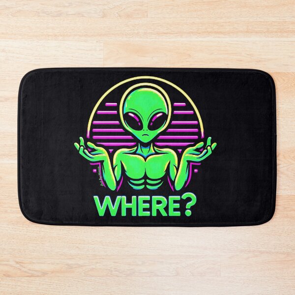 Item preview, Art By Minga Where? Grey Alien Design designed and sold by Artbyminga.