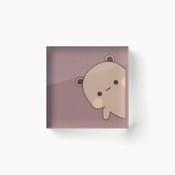 Item preview, Hello! DuDu brownie Bear is watching you designed and sold by Pandety.