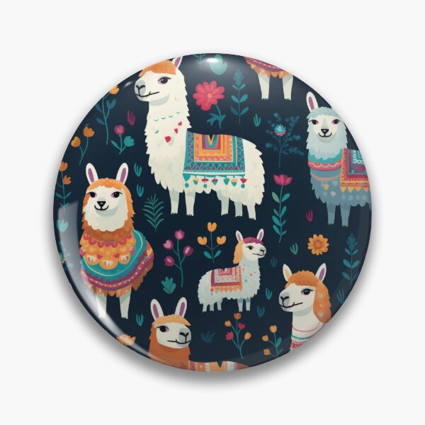 Item preview, Positive antidepression lama pattern designed and sold by SmileshareShop.