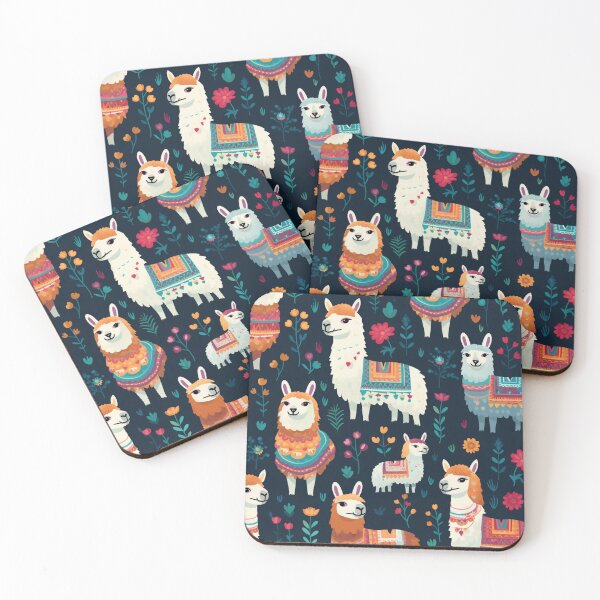 Item preview, Positive antidepression lama pattern designed and sold by SmileshareShop.
