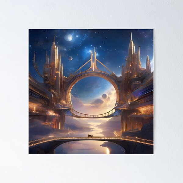 Item preview, Bridge of The Cityscape designed and sold by DemureArtsy.