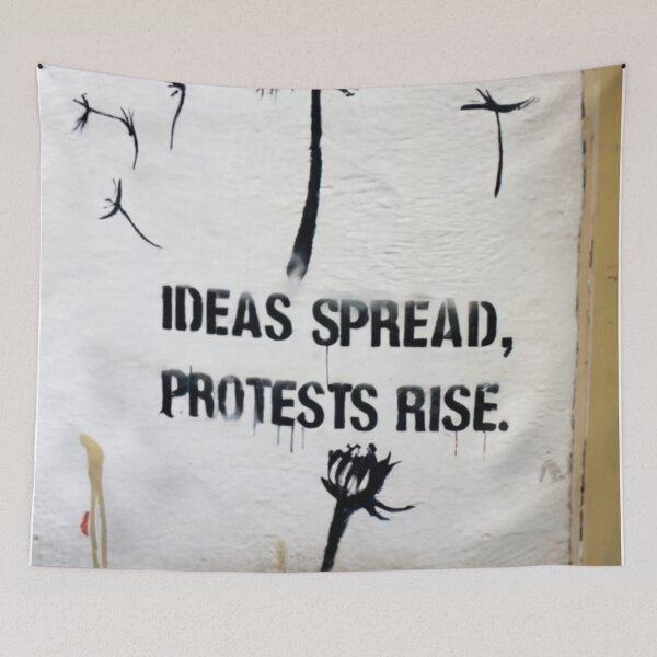 Item preview, Protests Stencil Graffiti designed and sold by Bomax121.