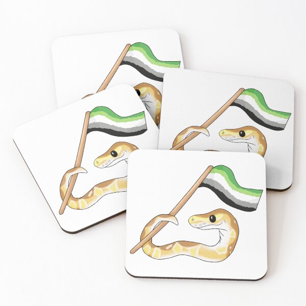 Item preview, Ball Python Pride! [Caramel Morph, Aromantic] designed and sold by Quirkball.