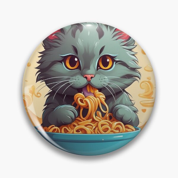 Item preview, The cat with spaghetti designed and sold by DavidesShop.
