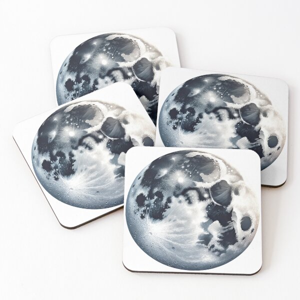 Item preview, Full Moon Illustration designed and sold by digital-savant.