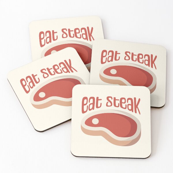 Item preview, Eat Steak! Eat More Steak designed and sold by PMCreative.