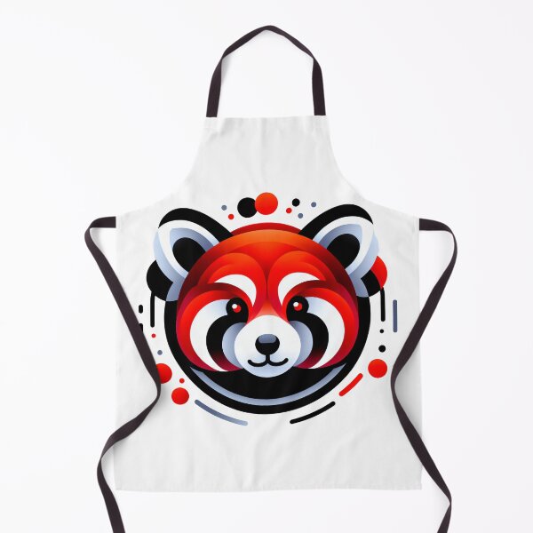 Item preview, Elegance in Red: Elegant Panda Portrait designed and sold by Mechanical-Artt.