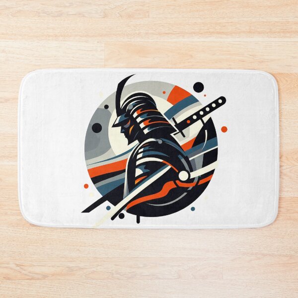 Item preview, Silent Strength: Minimalist Samurai designed and sold by Mechanical-Artt.