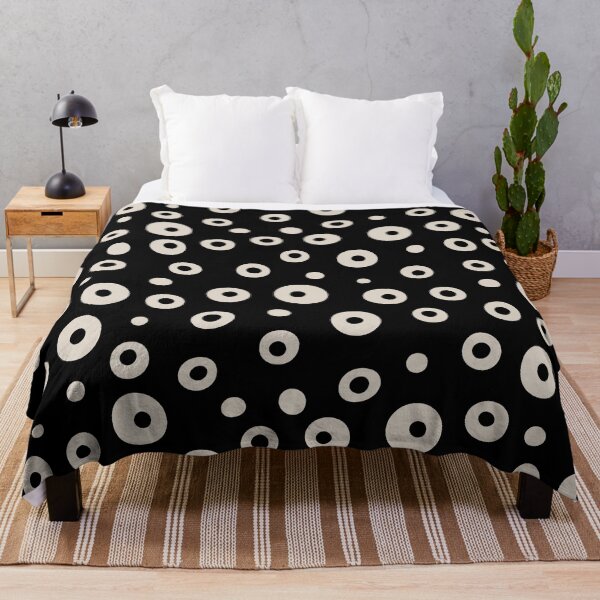 Item preview,  Bubble Pattern Black and Linen White designed and sold by tonymagnerart.