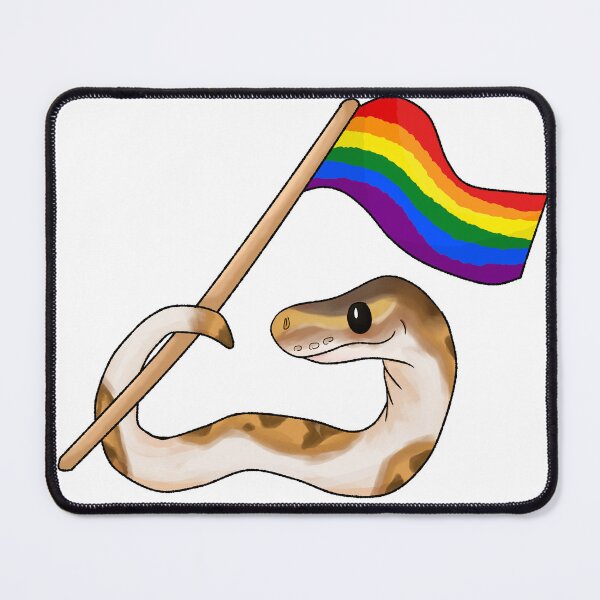 Item preview, Ball Python Pride! [Piebald Morph, Gay] designed and sold by Quirkball.