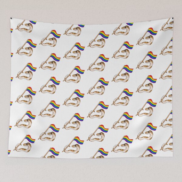 Item preview, Ball Python Pride! [Piebald Morph, Gay] designed and sold by Quirkball.