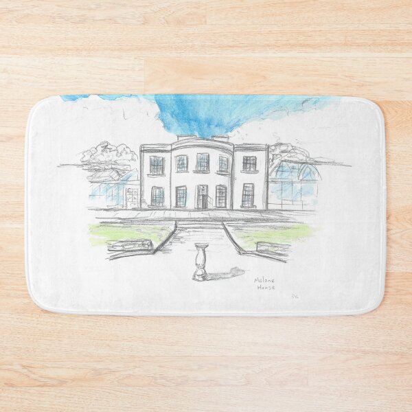 Item preview, Malone House Belfast drawing designed and sold by DebTheZeb.