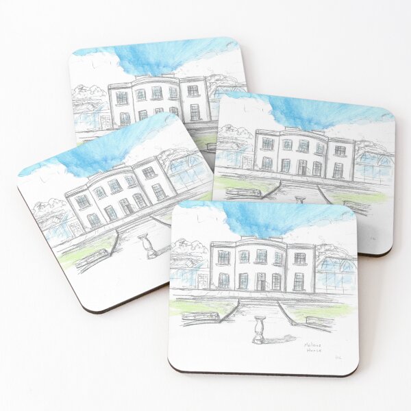 Item preview, Malone House Belfast drawing designed and sold by DebTheZeb.