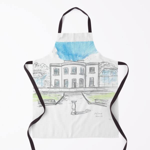 Item preview, Malone House Belfast drawing designed and sold by DebTheZeb.