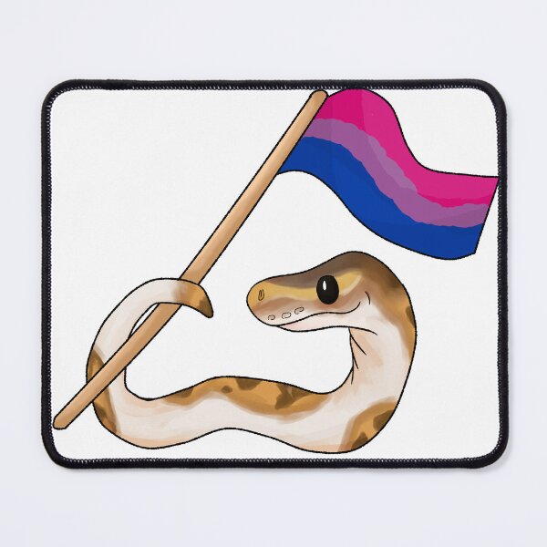 Item preview, Ball Python Pride! [Piebald Morph, Bisexual] designed and sold by Quirkball.
