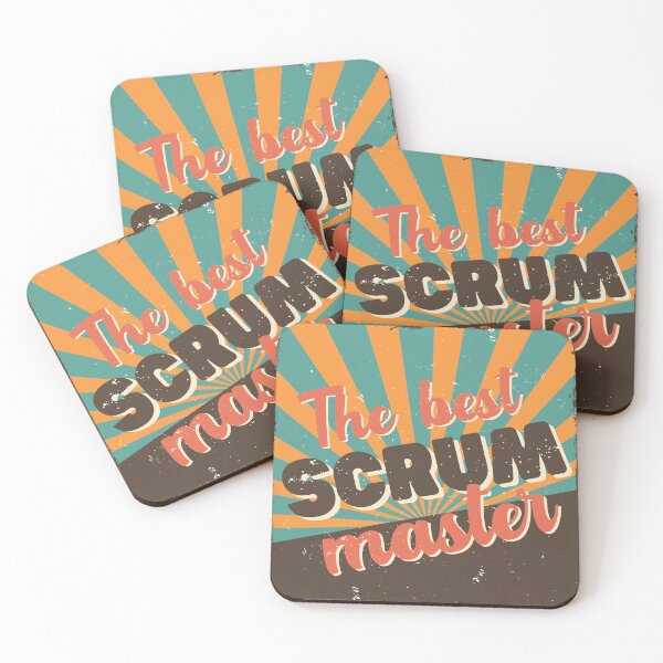 Item preview, The best scrum master! Retro, sun, vintage designed and sold by Drawmecute.