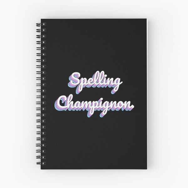 Item preview, Spelling Champignon. designed and sold by QuoteQuest.