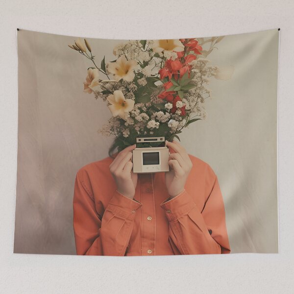 Item preview, woman and flowes designed and sold by oilidesing.