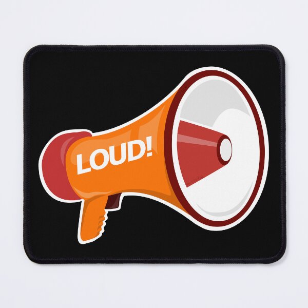 Item preview, Megaphone Loud! designed and sold by Sdmchn.