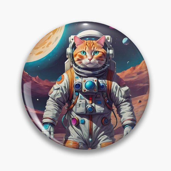 Item preview, Cat Astronaut in the space designed and sold by Marcicev-Bojan.