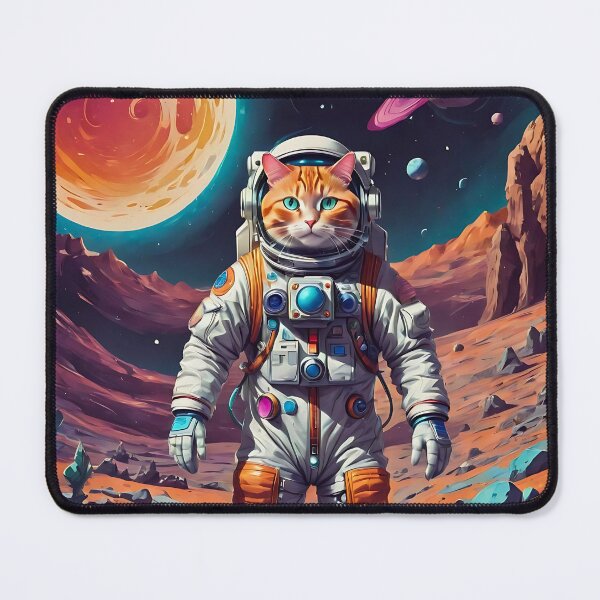 Item preview, Cat Astronaut in the space designed and sold by Marcicev-Bojan.