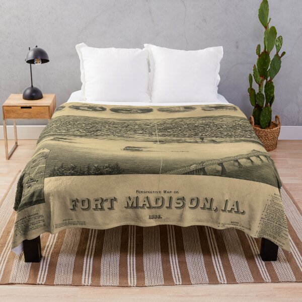 Item preview, Fort Madison, Iowa (1889) designed and sold by allhistory.