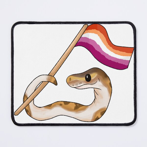 Item preview, Ball Python Pride! [Piebald Morph, Lesbian] designed and sold by Quirkball.