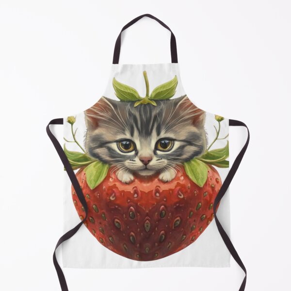 Item preview, Cute Strawberry Cat designed and sold by PulseGraph.