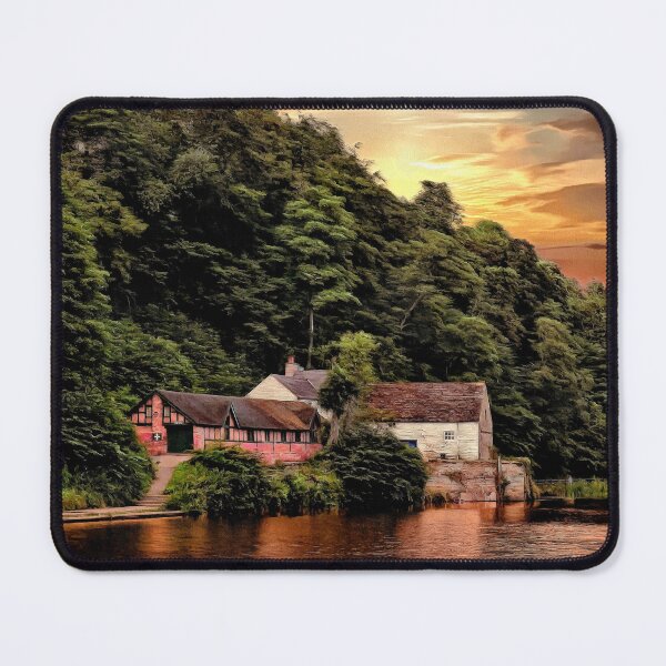 Item preview, Reflections along the river Wear at Durham designed and sold by RosRidleyPhoto.