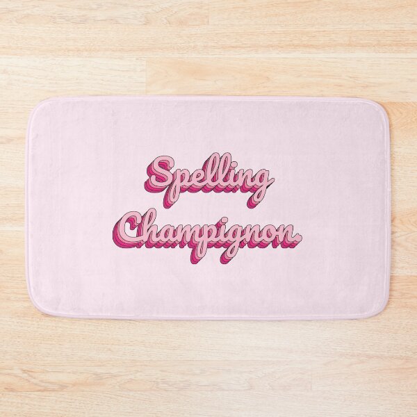 Item preview, Spelling Champignon. designed and sold by QuoteQuest.