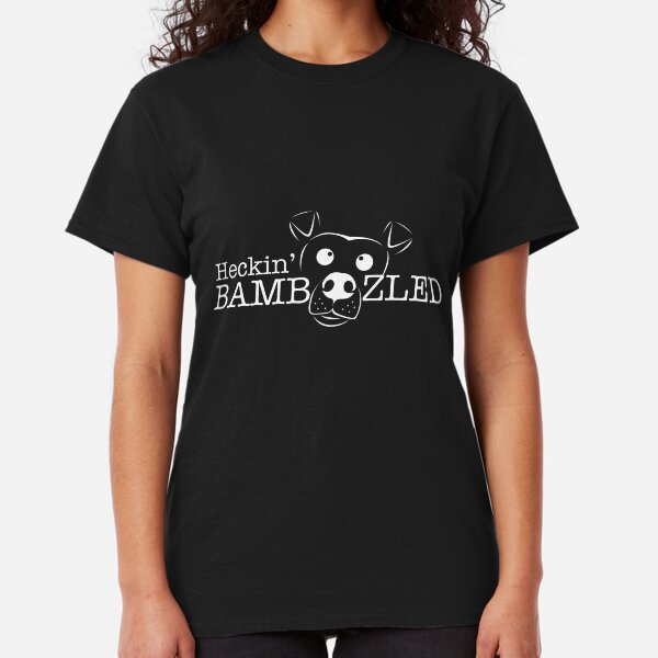 Heckin' Bamboozled - Dog Language Design Classic T-Shirt
