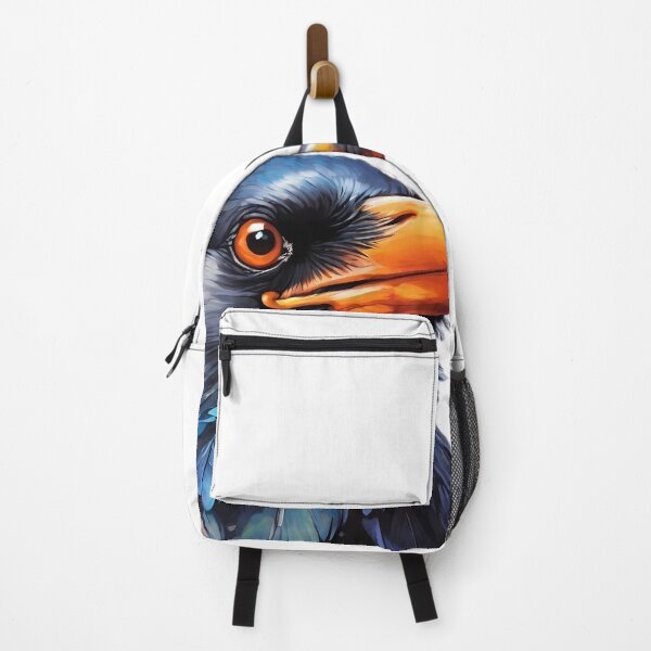 Item preview, Vivid, Colorful Bird with Orange Beak designed and sold by techiwebicodi.
