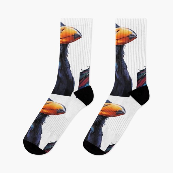 Item preview, Vivid, Colorful Bird with Orange Beak designed and sold by techiwebicodi.