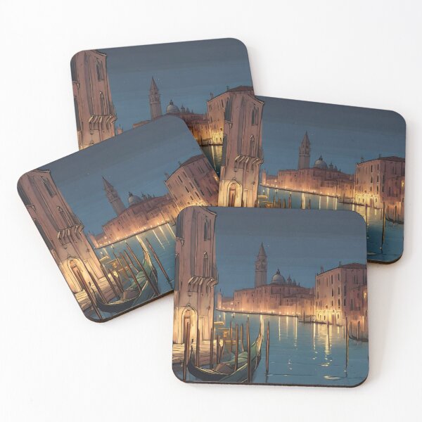 Item preview, Large view of Venice at night designed and sold by xiaidex.