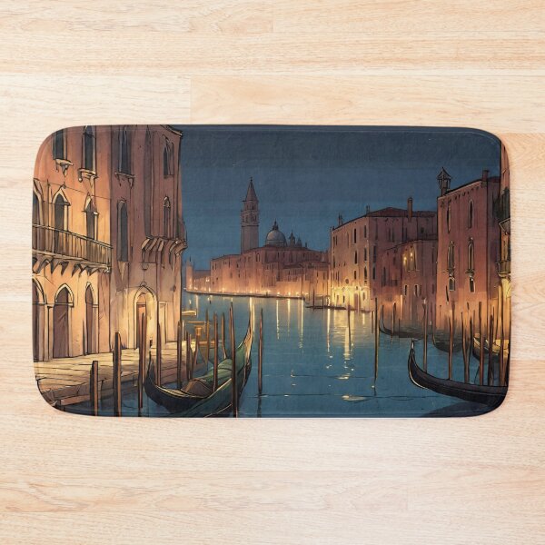 Item preview, Large view of Venice at night designed and sold by xiaidex.