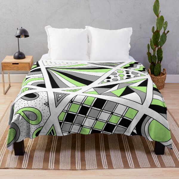 Item preview, Agender Pride Zen Doodle Sunset Flag Modern Abstract designed and sold by JoyfulJen.