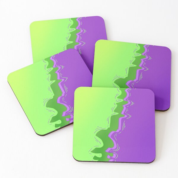Item preview, Lime to purple designed and sold by PurpleForestArt.