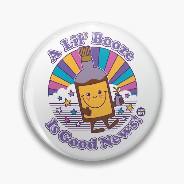 Item preview, FUNSHINE - BOOZE GOOD NEWS designed and sold by TODD GOLDMAN.