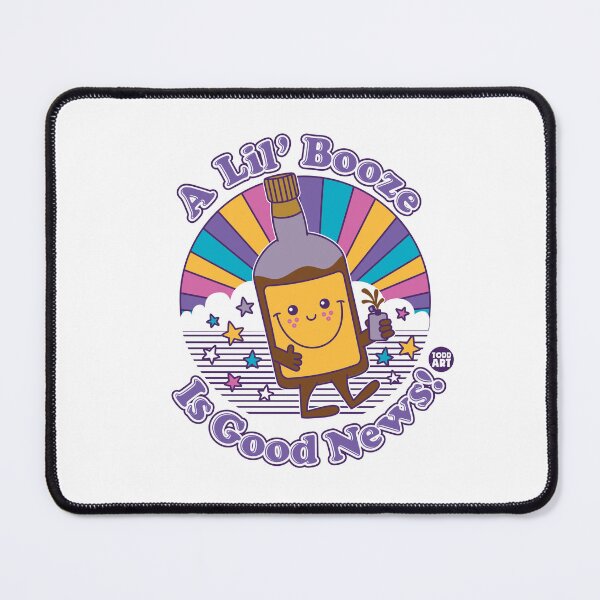Item preview, FUNSHINE - BOOZE GOOD NEWS designed and sold by TODD GOLDMAN.