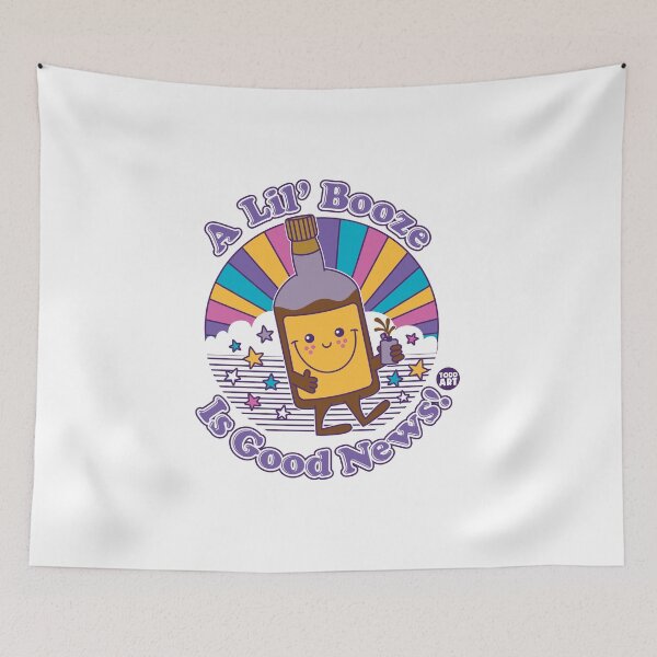 Item preview, FUNSHINE - BOOZE GOOD NEWS designed and sold by TODD GOLDMAN.